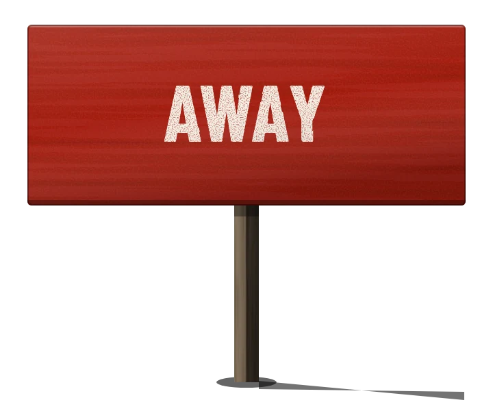 Away